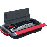 GBC Plastikbindegert combbind CB15, schwarz/rot/silber