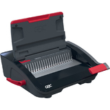 GBC Plastikbindegert combbind CB20, schwarz/rot/silber