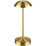 APS akku LED-Tischleuchte ALVA, gold