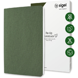 sigel notizbuch Re-Up, din A5, kariert, moosgrn