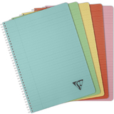 Clairefontaine spiralbuch LINICOLOR, din A4, sortiert