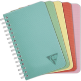 Clairefontaine spiralheft LINICOLOR, 90 x 140 mm, sortiert