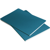 sigel notizheft Linescape, din A5, kariert, blau/neongrn
