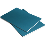 sigel notizheft Linescape, din A5, liniert, blau/neonorange