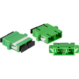 LogiLink lwl Kupplung-Set, 2 x SC Duplex, mit Flansch, grn