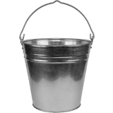 Bradas Zinkeimer, 5 Liter, silber