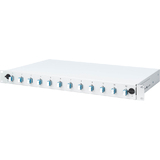 DIGITUS 19" glasfaser LWL Spleibox, bestckt, 12x LC, OS2
