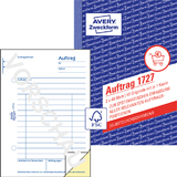 AVERY zweckform Formularbuch "Auftrag", SD, A6, 2 x 40 Blatt