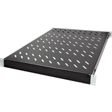 LogiLink 19" Fachboden, 1 HE, verstellbar, (T)600 mm,schwarz