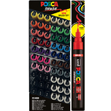 POSCA pigmentmarker PC5M BRUSH, 60er Display