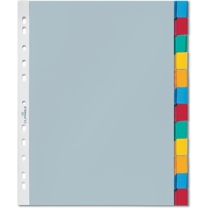 DURABLE Hüllenregister, 12-teilig, 1 - 12, Jan. - Dez.