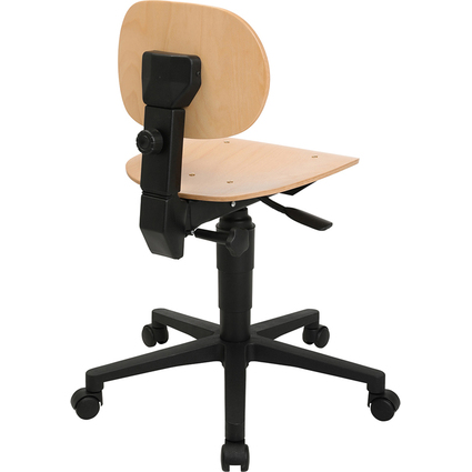 Topstar Arbeitsdrehstuhl "TEC 11", aus Holz