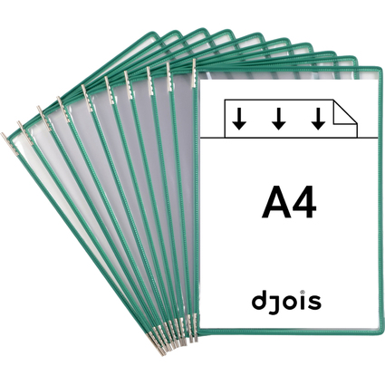 djois by tarifold Drehzapfentafel, DIN A4, grün
