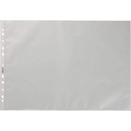 HETZEL Prospekthlle Standard, A3 quer, PP, genarbt, 0,08 mm