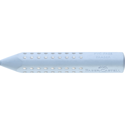 FABER-CASTELL Kunststoff-Radierer GRIP 2001, hellblau