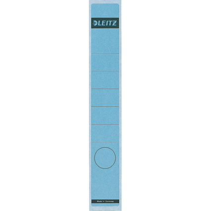 LEITZ Ordnerrcken-Etikett, 39 x 285 mm, lang, schmal, blau