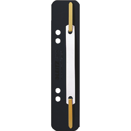 LEITZ Heftstreifen, 35 x 158 mm, PP-Folie, schwarz