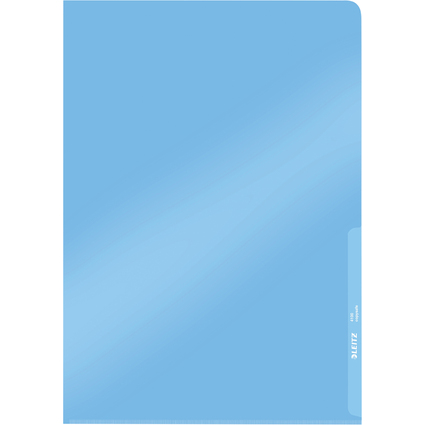 LEITZ Sichthlle Premium, A4, PVC, blau, 0,15 mm