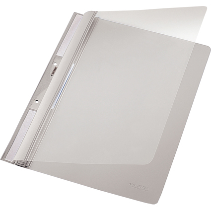 LEITZ Einhnge-Schnellhefter Universal, DIN A4, PVC, grau
