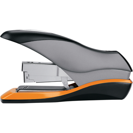 Rexel Flachheftgert Optima 70, schwarz/silber/orange