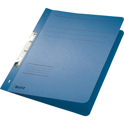 LEITZ Einhakhefter, DIN A4, Manilakarton, blau