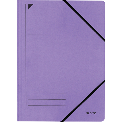 LEITZ Eckspannermappe, DIN A4, Karton 450 g/m, violett