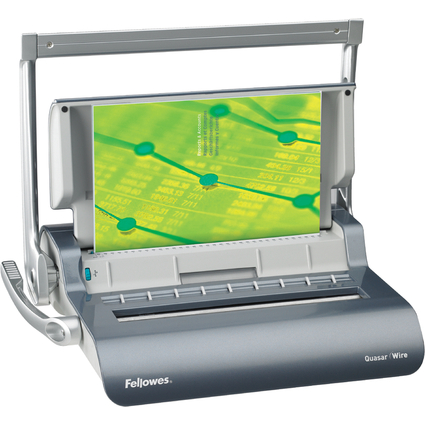 Fellowes Drahtbindegert Quasar Wire, anthrazit-glnzend