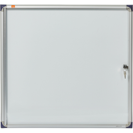 nobo Schaukasten, extraflach, Metall-Rckwand, 6 x DIN A4