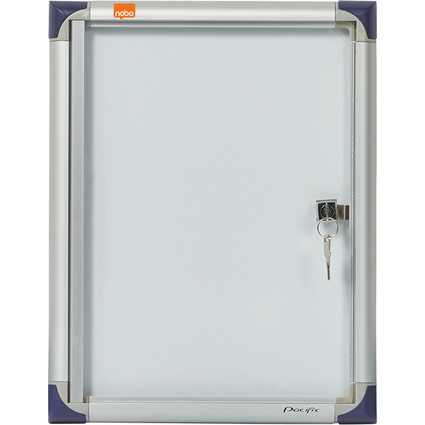 nobo Schaukasten, extraflach, Metall-Rckwand, 1 x DIN A4