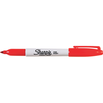 Sharpie Permanent-Marker FINE, rot