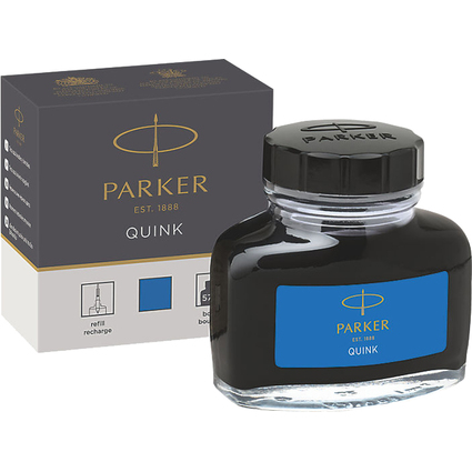 PARKER Tintenflacon QUINK, Inhalt: 57 ml, knigsblau