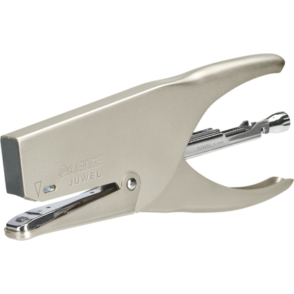 LEITZ Heftzange JUWEL 3000, Heftleistung: 30 Blatt, silber