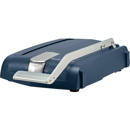 LEITZ Buchbindegert impressBIND 140, blau/silber