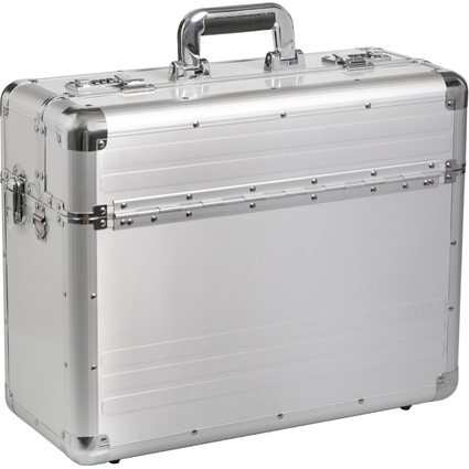 ALUMAXX Pilotenkoffer "BETHA", Aluminium, silber