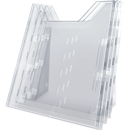 DURABLE Prospekthalter COMBIBOXX A4 set L, transparent
