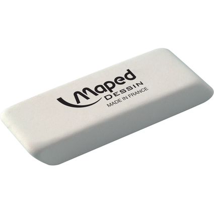 Maped Kautschuk-Radierer Dessin, mittel, wei