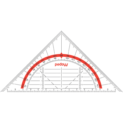 Maped Geometriedreieck Geo-Flex, Hypotenuse: 160 mm