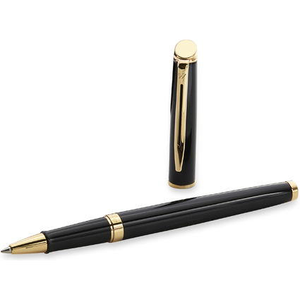 WATERMAN Tintenroller Hémisphère, Lack Schwarz G.C.