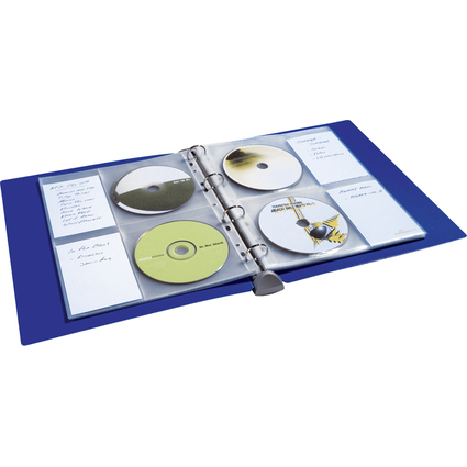 DURABLE CD-/DVD-Hlle COVER LIGHT M, fr 4 CD's, PP, DIN A4