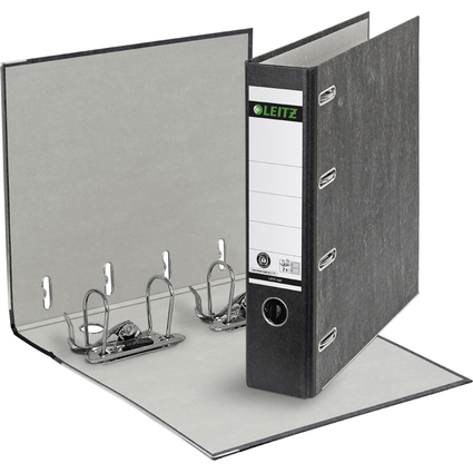 LEITZ Wolkenmarmor-Doppelordner, fr 2 x DIN A5 quer, 75 mm