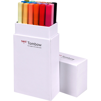 Tombow Doppelfasermaler "ABT DUAL BRUSH PEN", Sekundrfarben