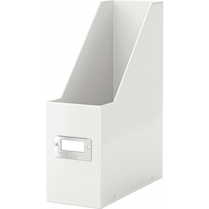 LEITZ Stehsammler Click & Store WOW, A4, Hartpappe, wei