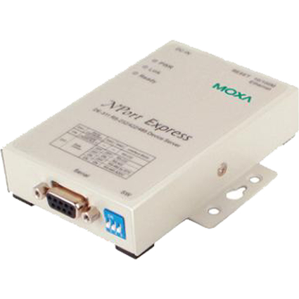 MOXA Serial Device Server, 1 Port RS-232/422/485