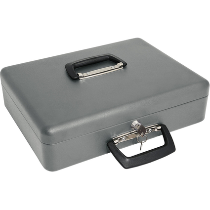 WEDO Geldzhlkassette Maxi, grau, aus Stahlblech