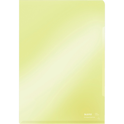 LEITZ Sichthlle Super Premium, A4, PVC, gelb, 0,15 mm