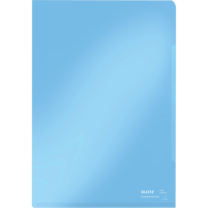 LEITZ Sichthlle Super Premium, A4, PVC, blau, 0,15 mm