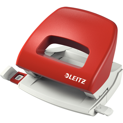 LEITZ Locher Nexxt 5038, Stanzleistung: 16 Blatt, rot