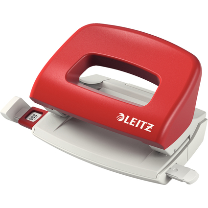 LEITZ Locher Nexxt 5058, Stanzleistung: 10 Blatt, rot