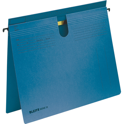 LEITZ SERIE 18 Hngehefter, Manilakarton 250 g/qm, blau