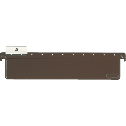 LEITZ Hnge-Leitkarte fr SERIE 18 Hngeregistratur, braun